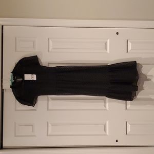 Zara black maxi dress size small